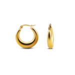 Small Puff Earrings