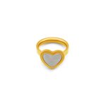 Moonlight Heart Ring