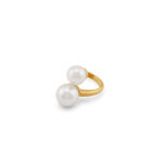 Duo Pearl Ring