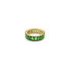 Halo Ring - Emerald Bloom
